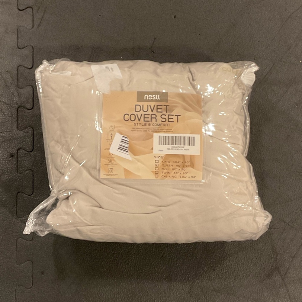 Nestl Cream Duvet Cover Set
